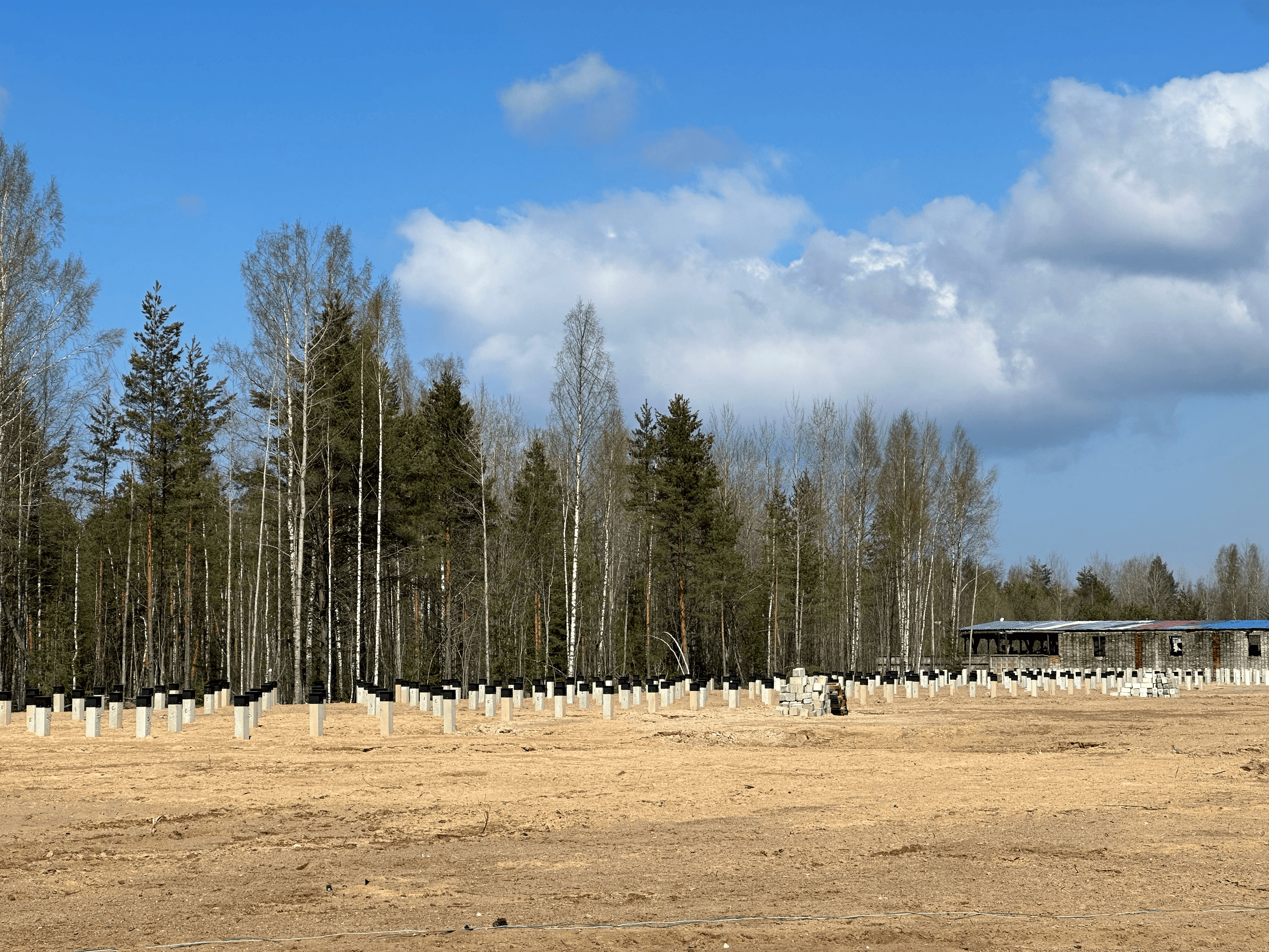 В Ленинградской области строят уникальный центр подготовки для добровольцев специальной военной операции